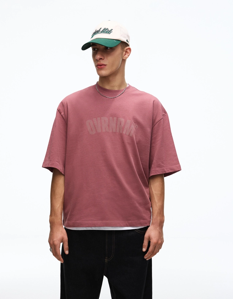 Футболка с короткими рукавами и принтом