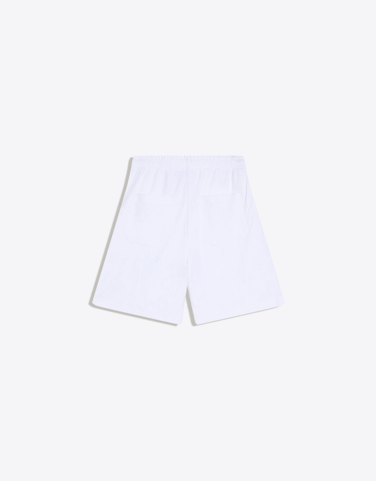 Шорты-бермуды из твила