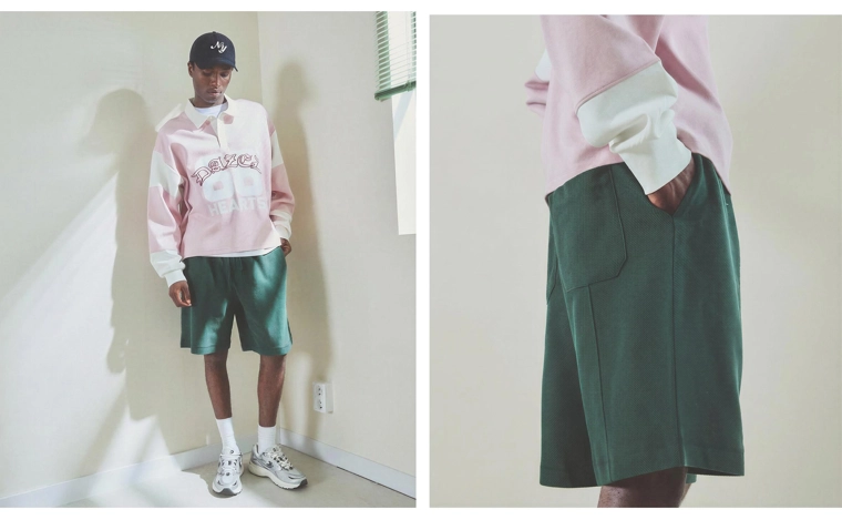 Шорты-бермуды из твила