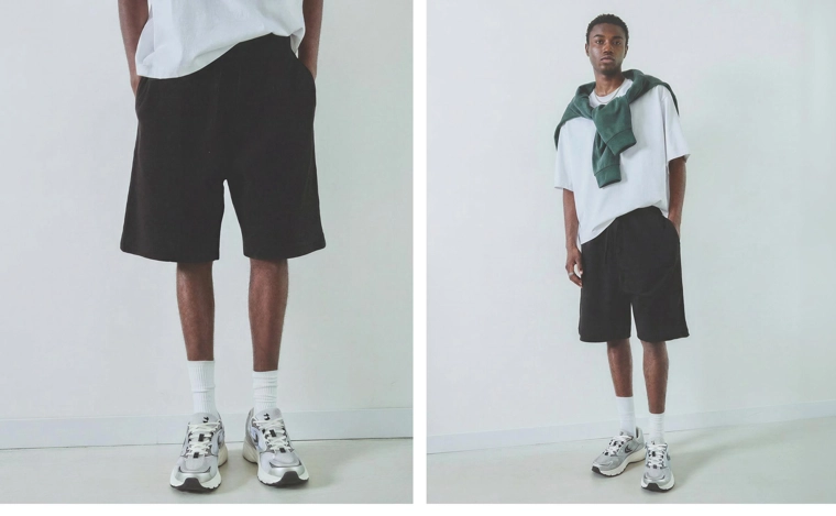 Шорты-бермуды из твила