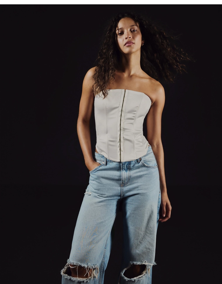 Топ бандо из сатина