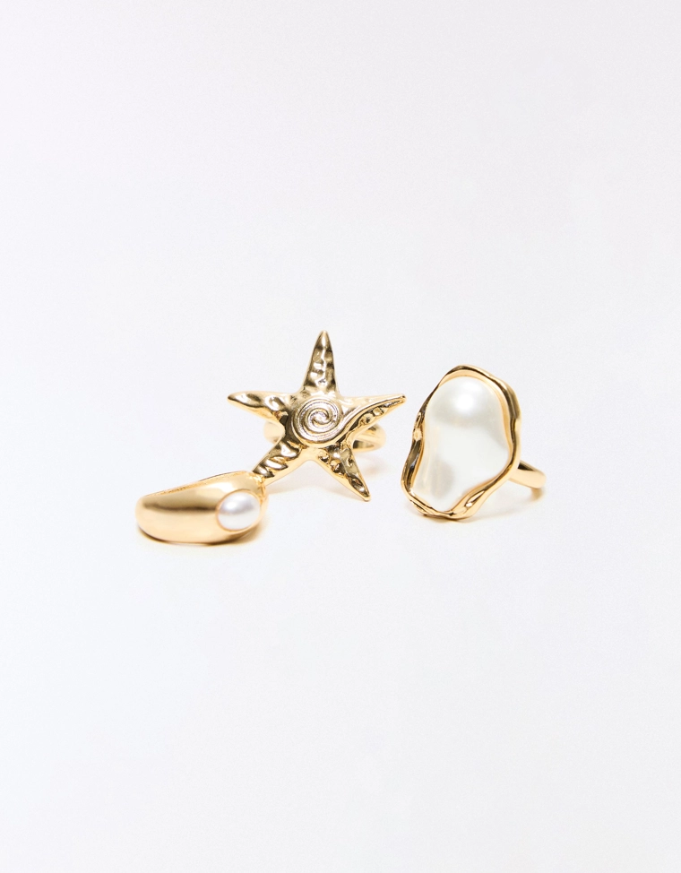 Набор колец «Морская звезда»