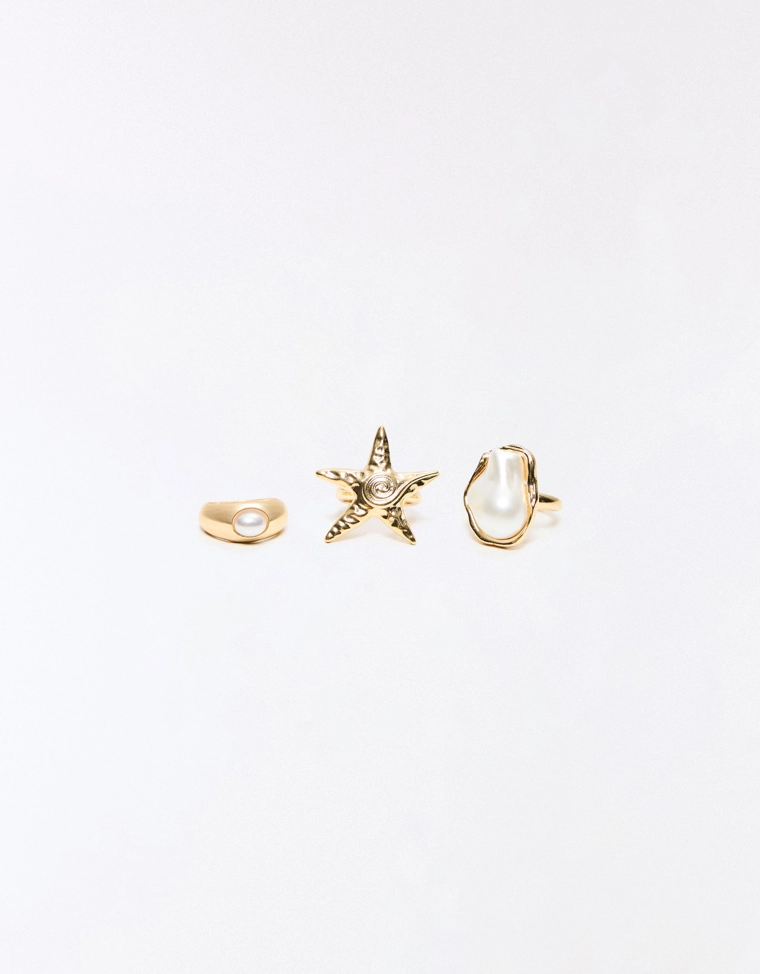 Набор колец «Морская звезда»