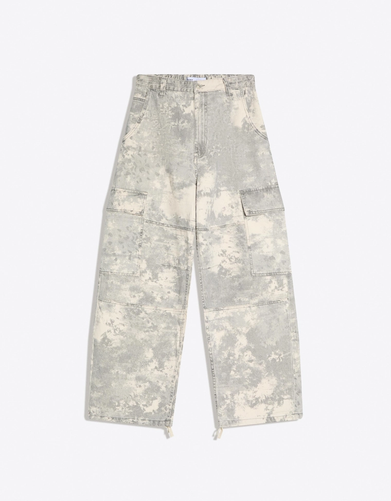 Джинсы-парашюты карго