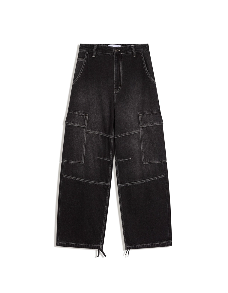 Джинсы-парашюты карго