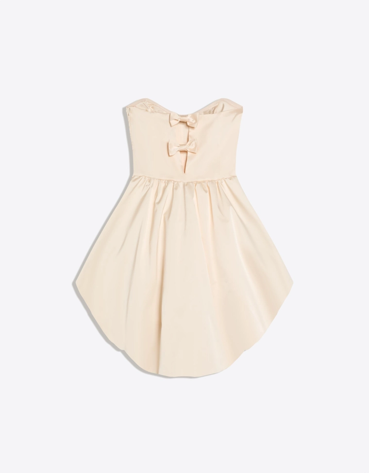 Платье бюстье из сатина