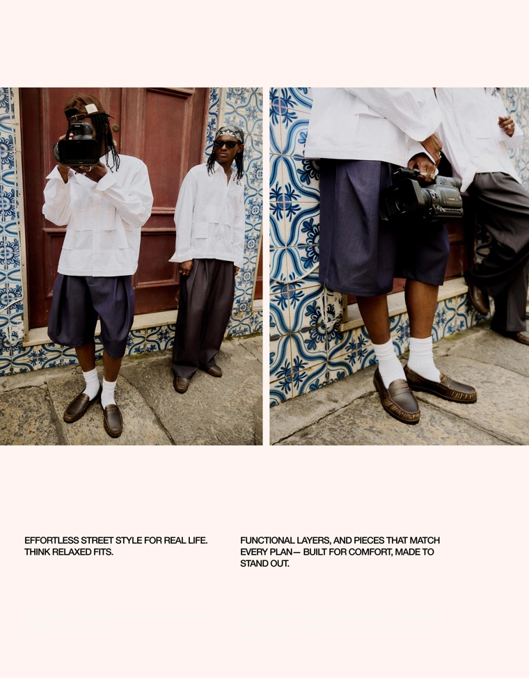 Шорты-бермуды с заниженным шаговым швом