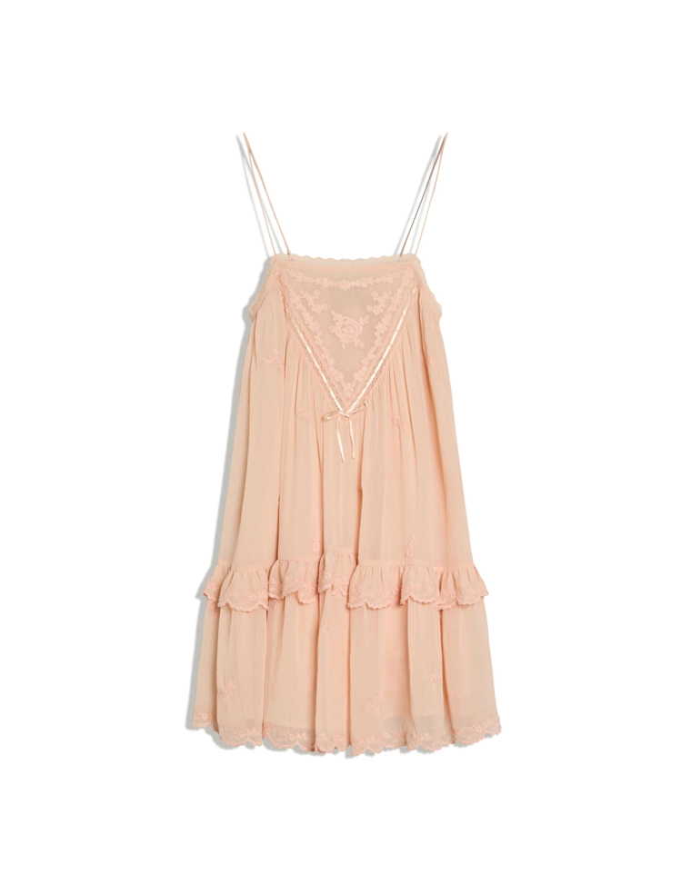 Мини-платье в стиле бохо