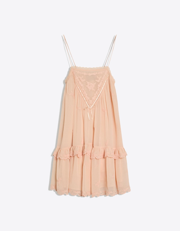 Мини-платье в стиле бохо