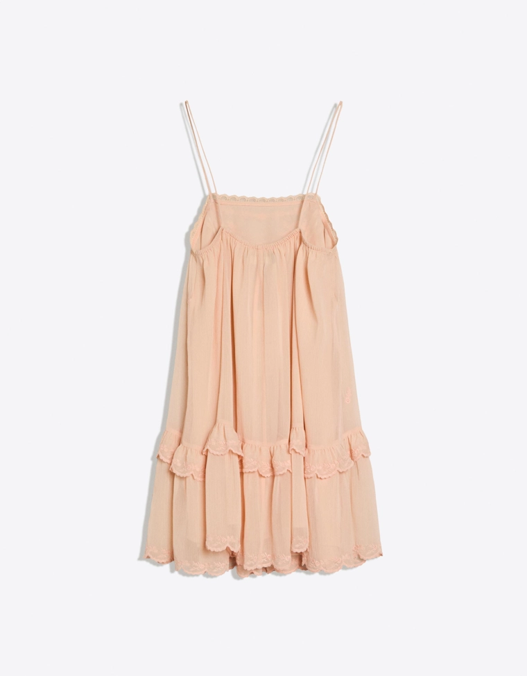 Мини-платье в стиле бохо