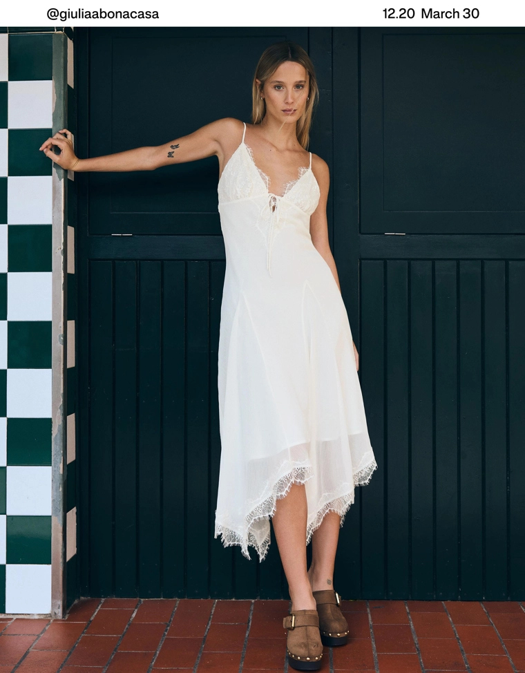 Платье миди в стиле бохо