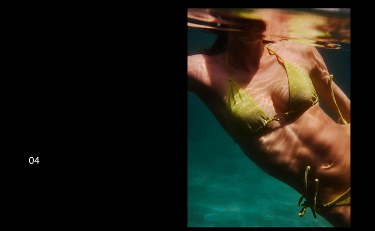 Бюстгальтер бикини с треугольными чашками