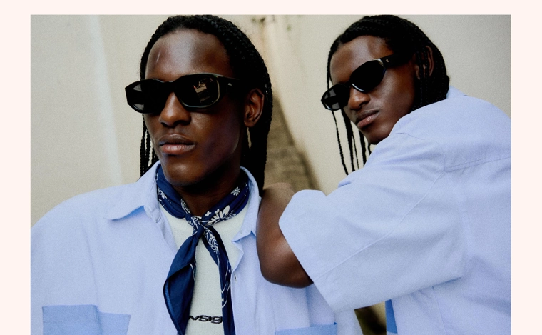 Рубашка оверсайз в полоску с короткими рукавами