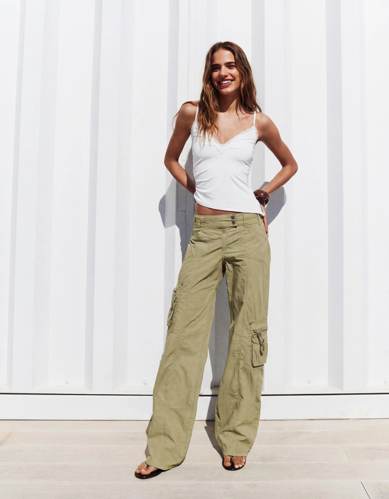 Брюки с карманами