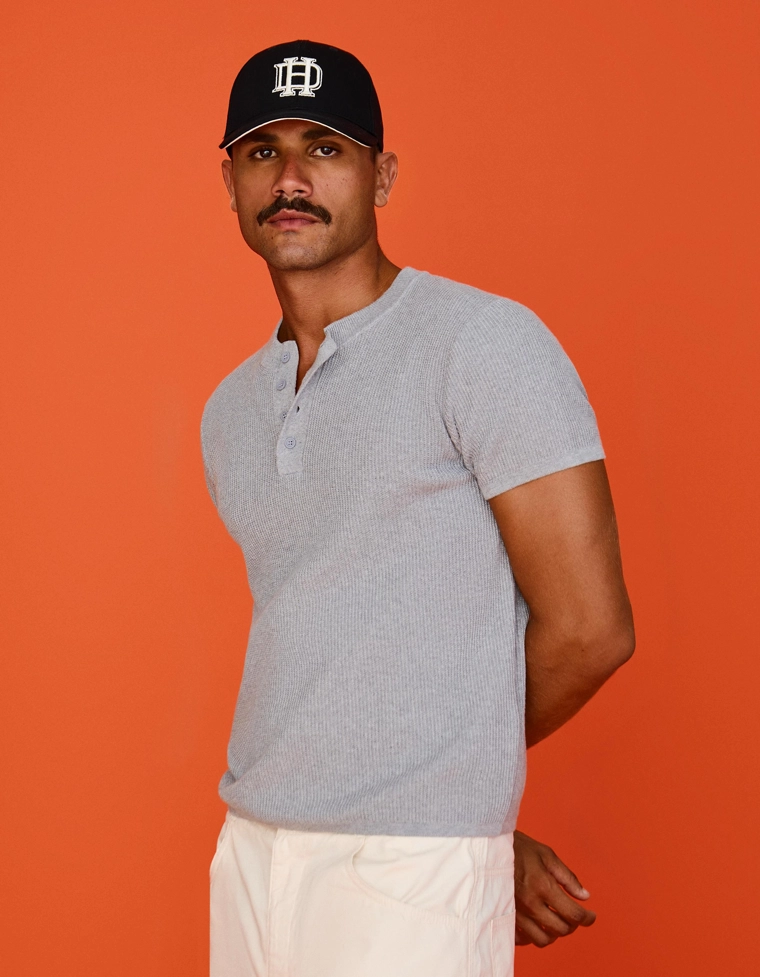 Футболка с короткими рукавами и принтом «пекарь»