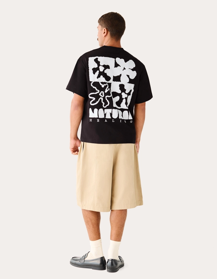 Футболка с принтом