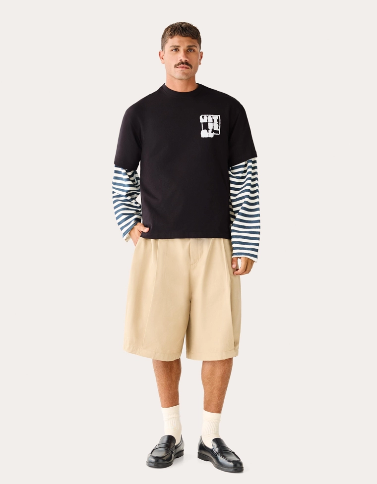 Футболка с принтом