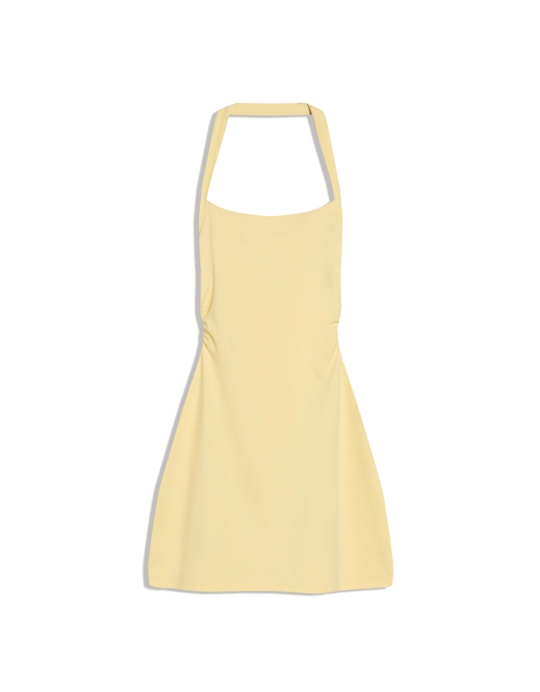 Мини-платье с американской проймой