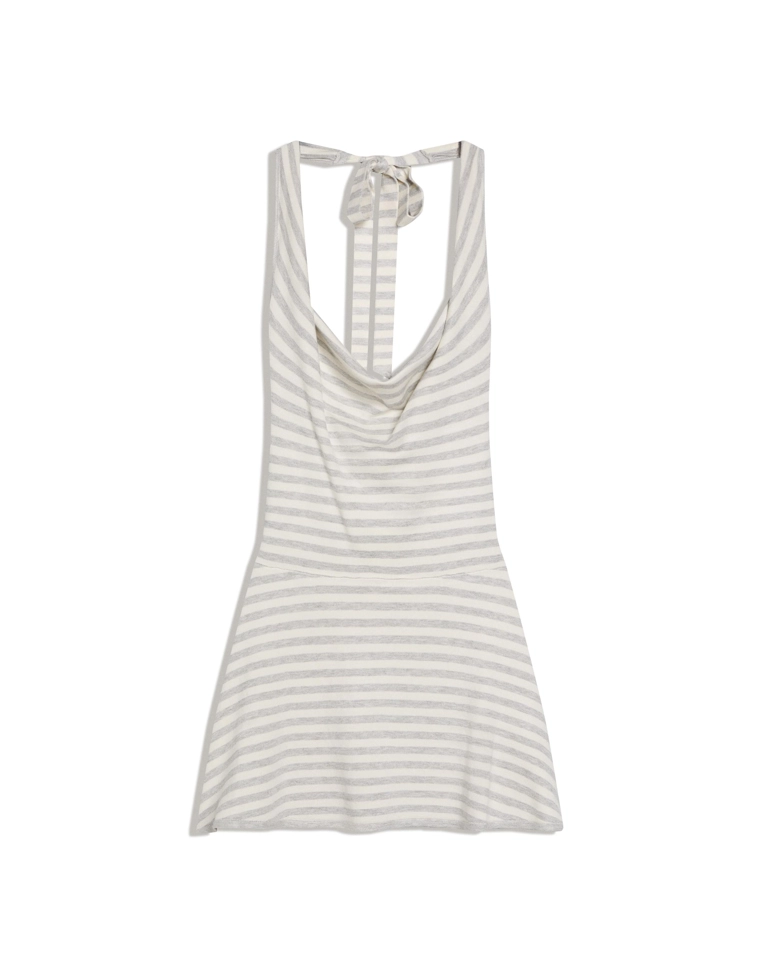 Мини-платье со сборками