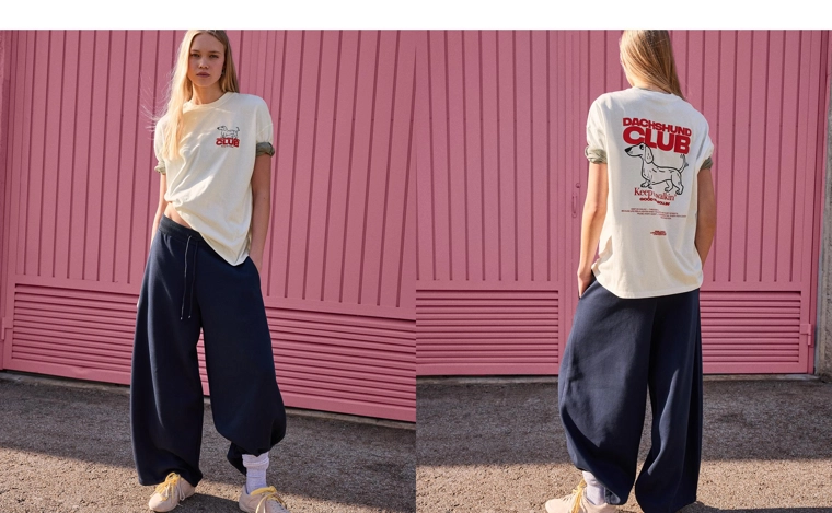 Футболка оверсайз с принтом