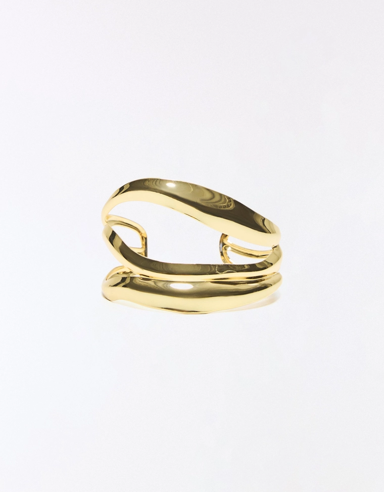 Жесткий браслет-кафф