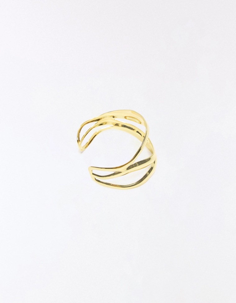 Жесткий браслет-кафф