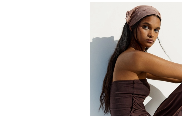 Бандана с вышивкой из меха