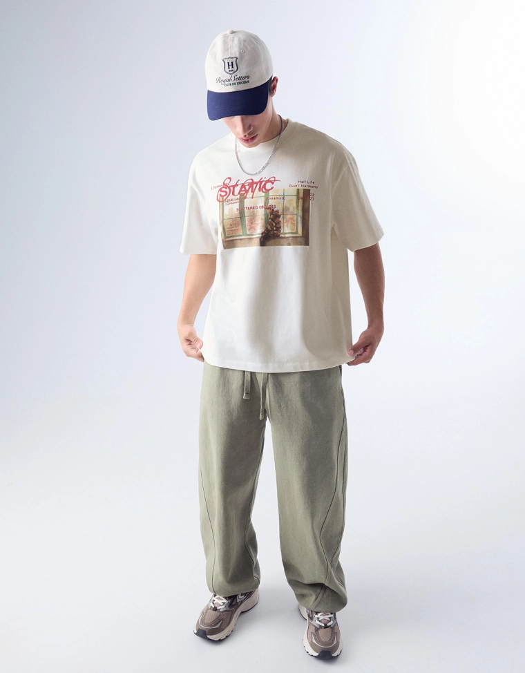 Футболка с принтом