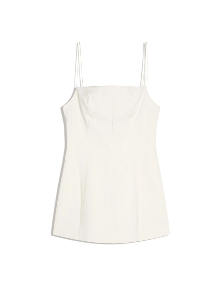 Мини-платье с бантом сзади