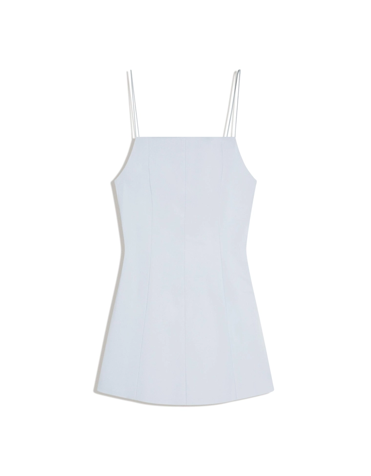 Мини-платье с бантом сзади