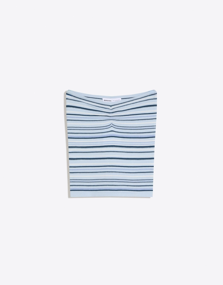 Топ-бандо в полоску