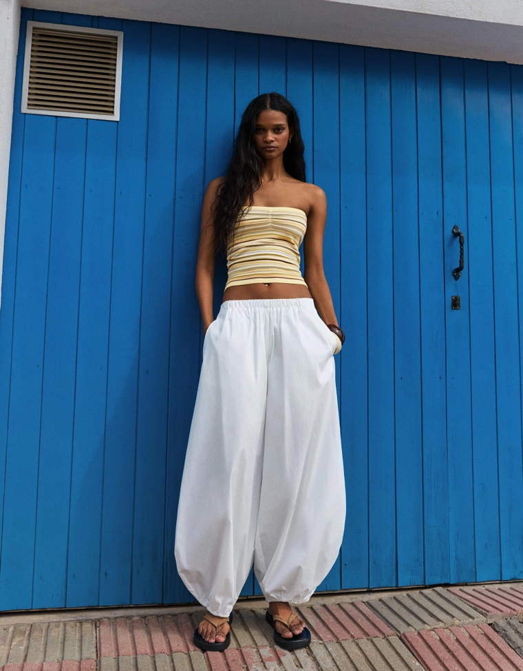 Топ-бандо в полоску