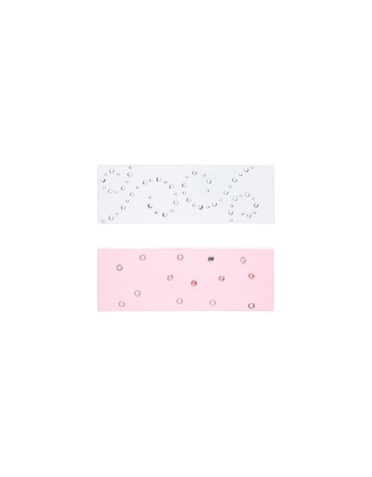 Набор лент для волос с заклепками