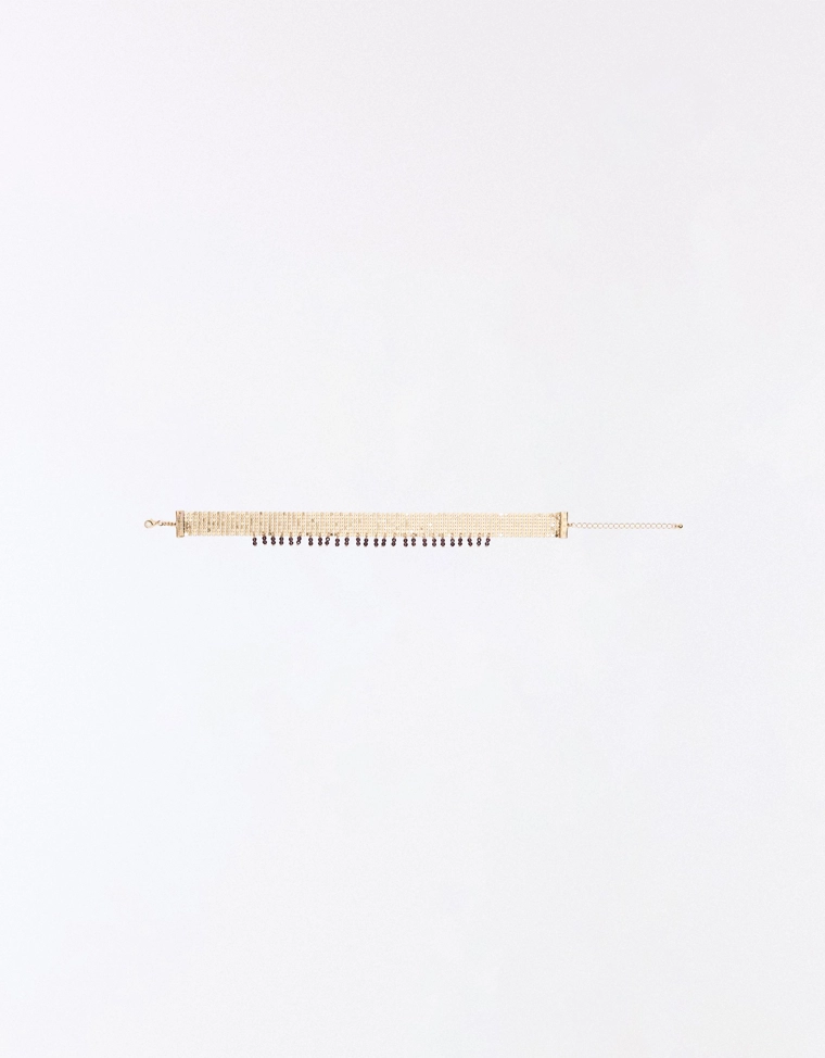 Ожерелье-чокер из сетки