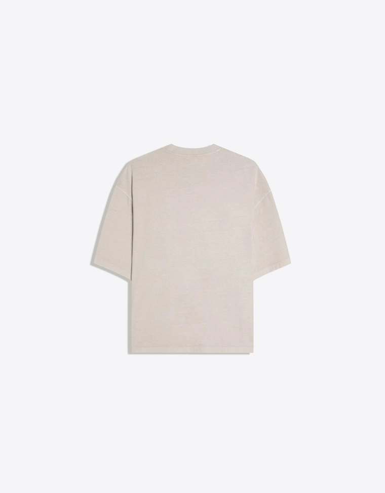 Футболка свободного кроя с принтом