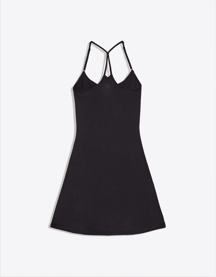 Мини-платье на бретелях