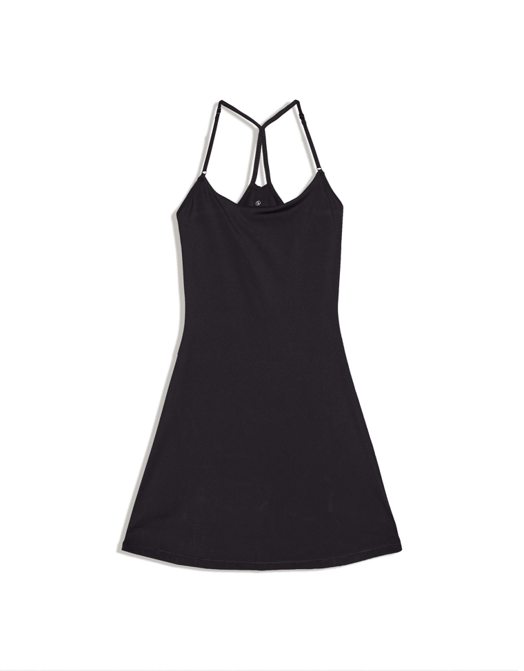 Мини-платье на бретелях