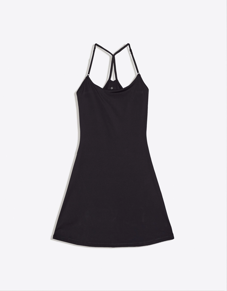 Мини-платье на бретелях