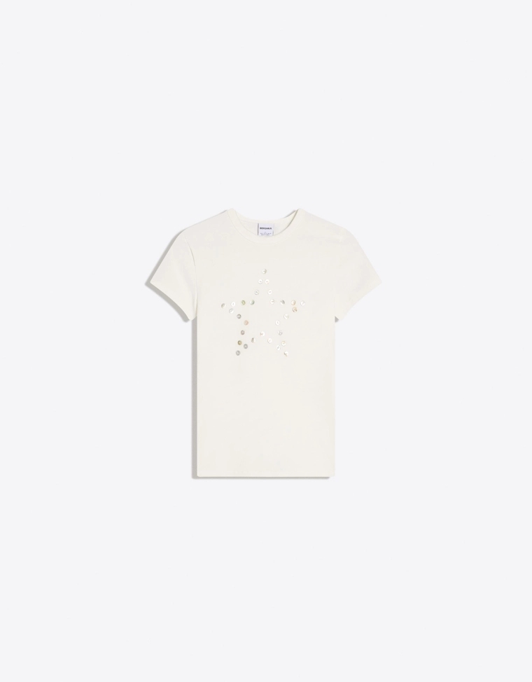 Футболка с пуговицами