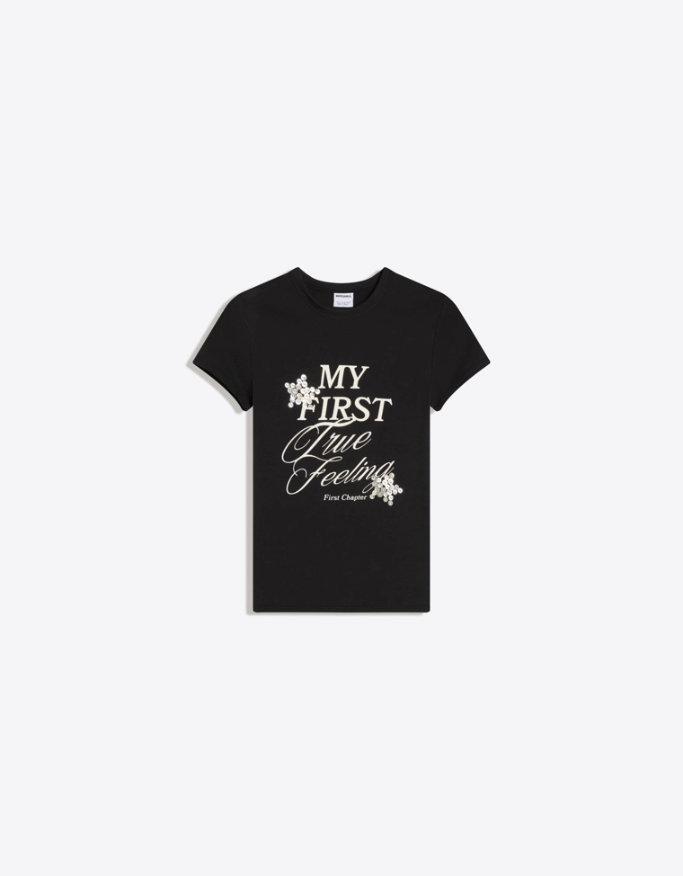 Футболка с принтом