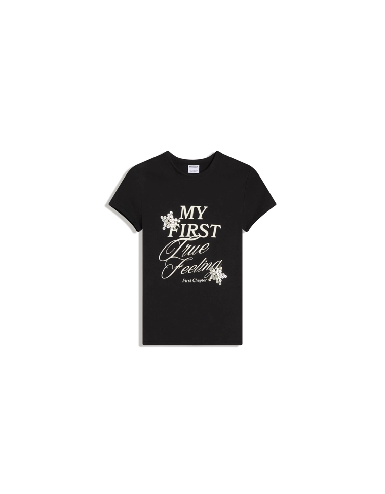 Футболка с принтом