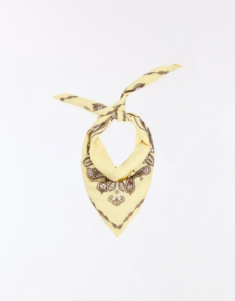 Бандана с принтом пейсли