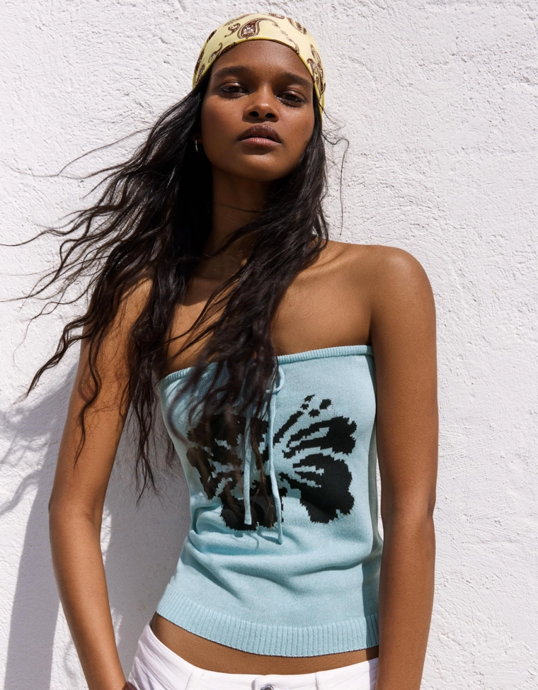 Бандана с принтом пейсли