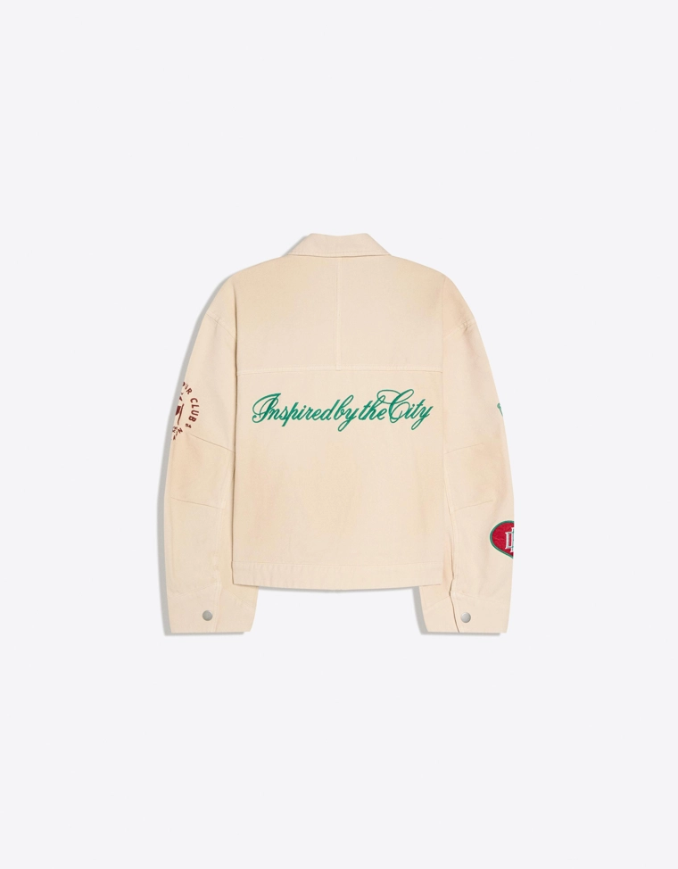 Куртка с аппликациями