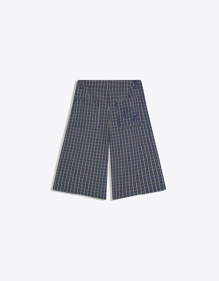 Шорты-бермуды в клетку коллекции carol biazin