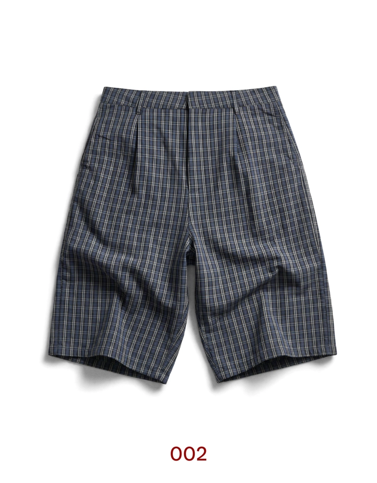 Шорты-бермуды в клетку коллекции carol biazin