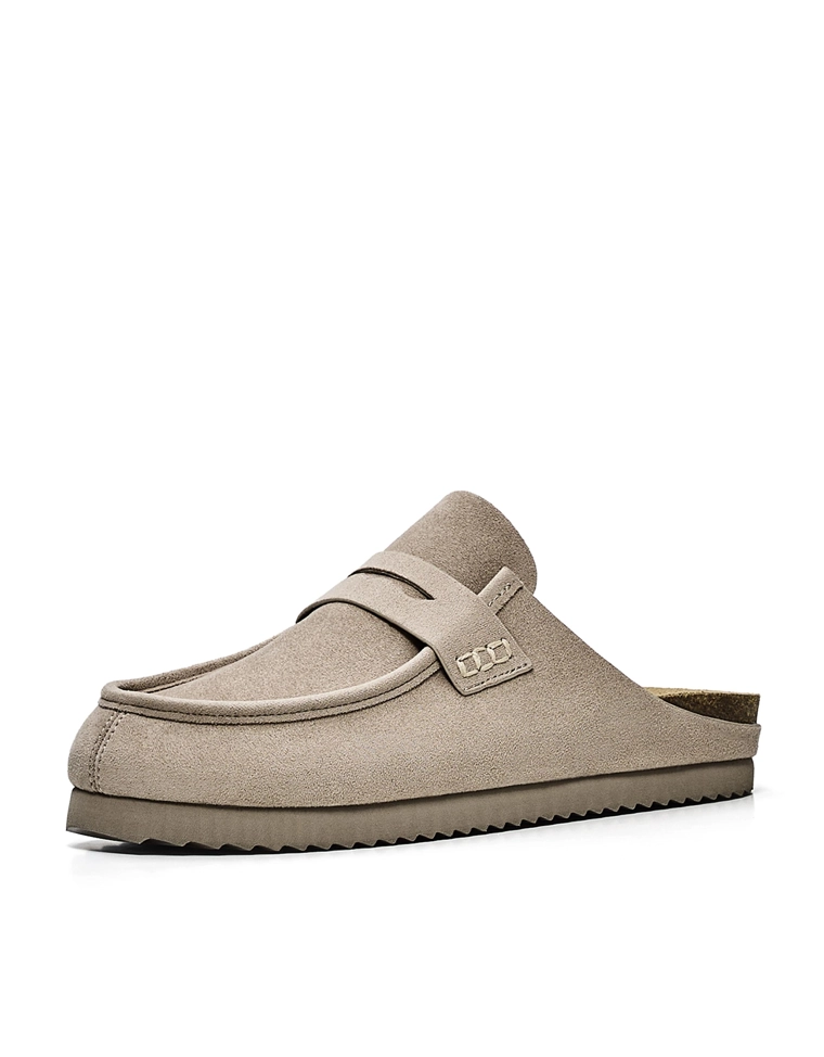 Сабо с декоративной вставкой