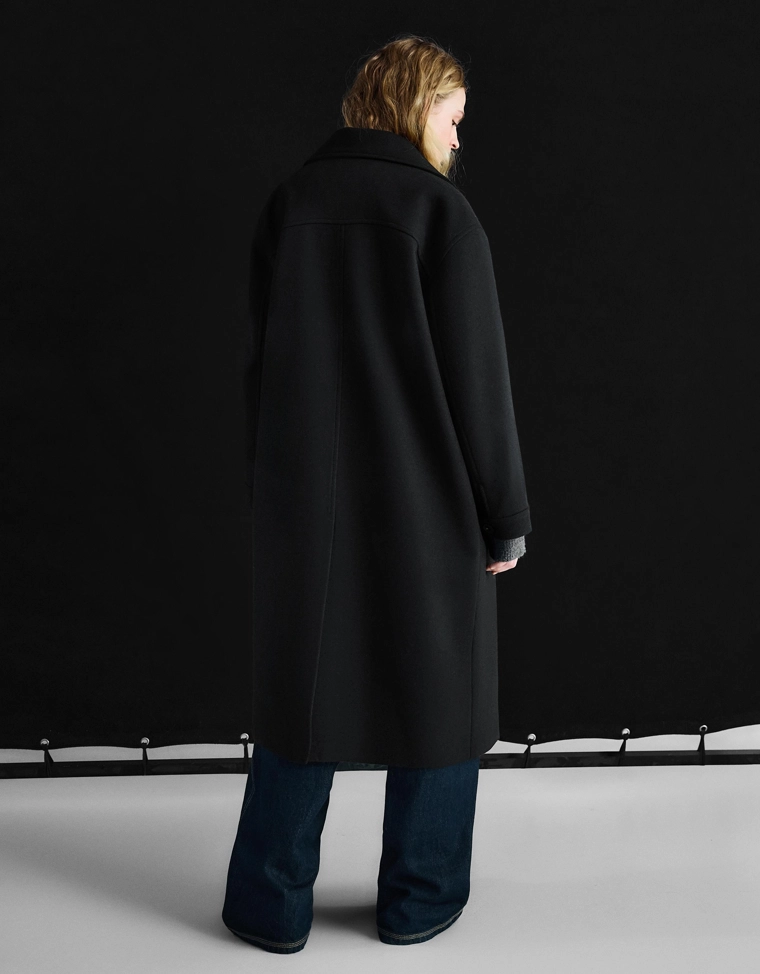 Двубортное пальто soft touch