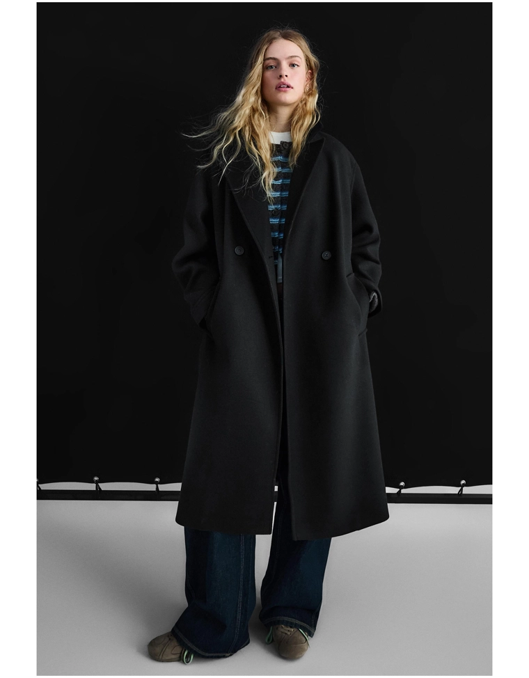 Двубортное пальто soft touch