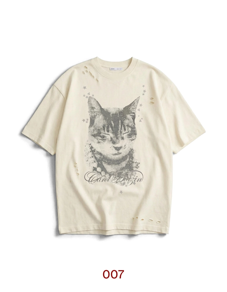 Футболка с принтом из коллекции carol biazin в стиле oversize